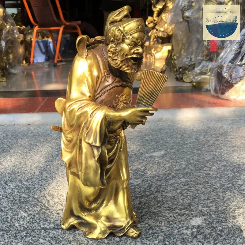 GOOD office home  FENG SHUI Talisman Protection -exorcise evil spirits Money Drawing Zhong Kui God statue 28CM