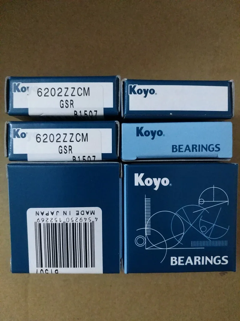 Original KOYO bearing 6208 6209 6210 6211 6212 6213 ZZ/2RS