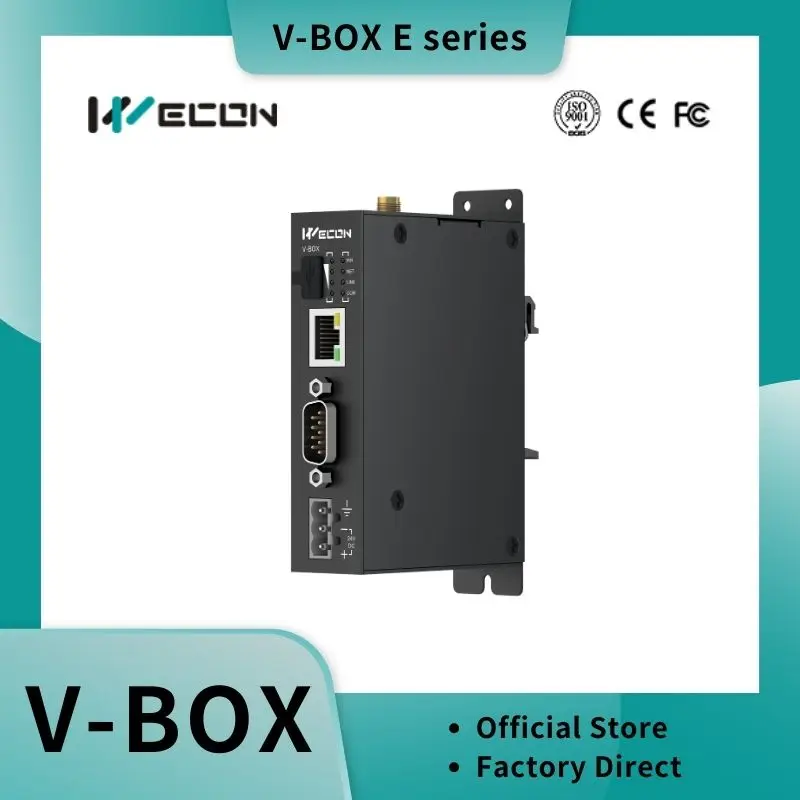 

Wecon IIoT Gateway V-BOX E series E-00 E-4G Система V-NET