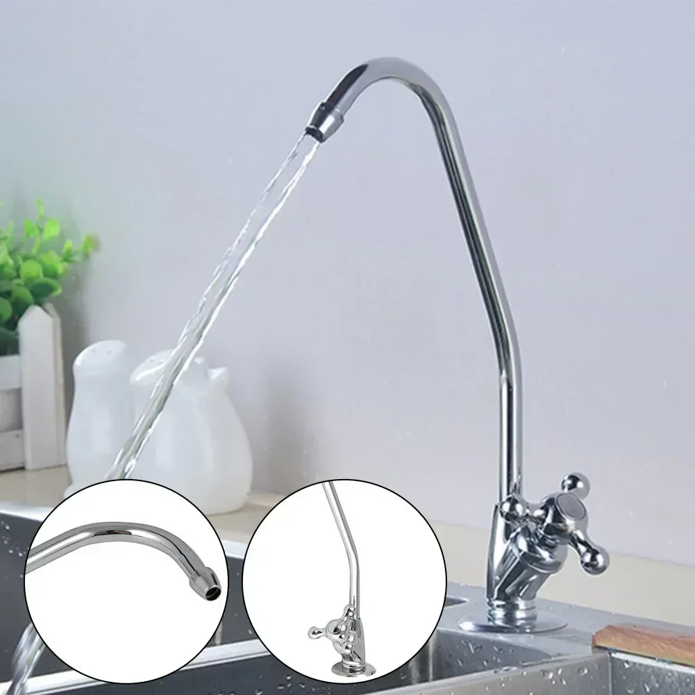 Brand New Faucet Filter Water Filter Water Faucet Kitchen Faucet Premium Stainless Steel With° Swivel Spout