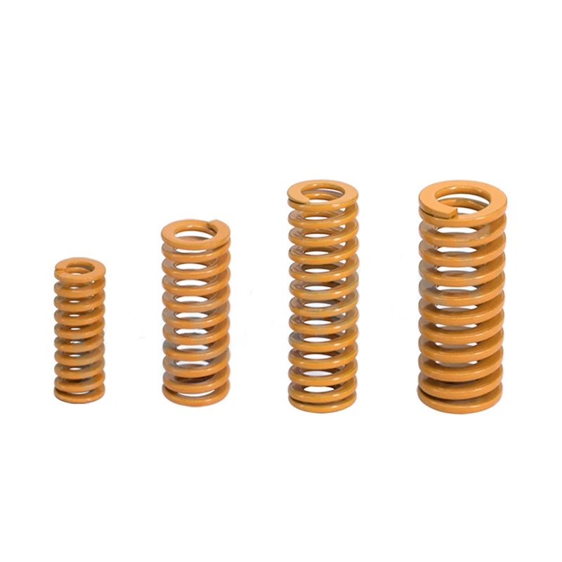 

Yellow 3D Printer Die Spring Accessories, Mold spring, Hot Bed Platform Leveling Spring, Extruder Powerful Compression Spring