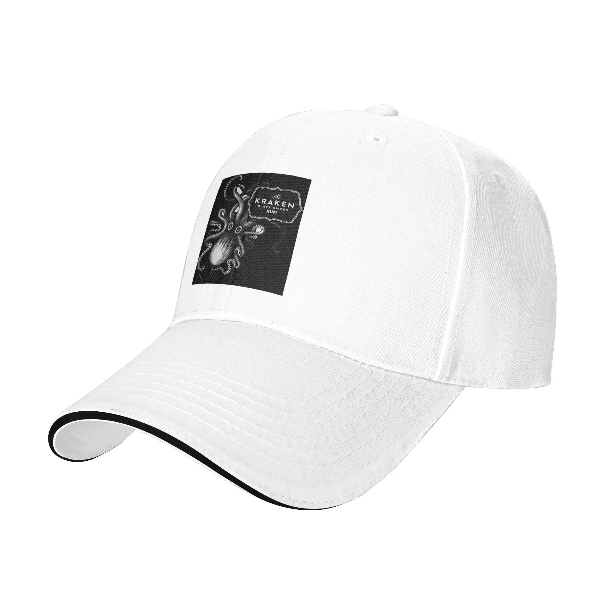 Kraken Rum Cap Fashion Casual Baseball Caps Adjustable Hat Hip Hop Summer Unisex Baseball Hats Customizable Polychromatic