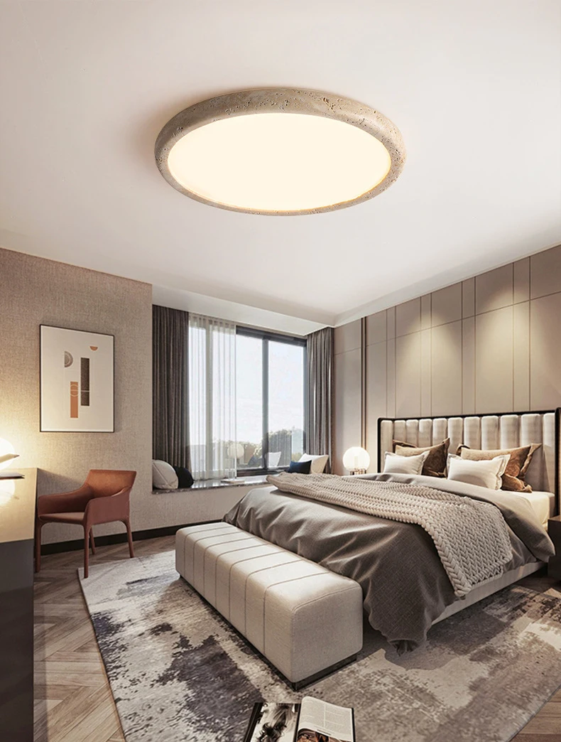 Natural Stone LED Ceiling Light 4000K