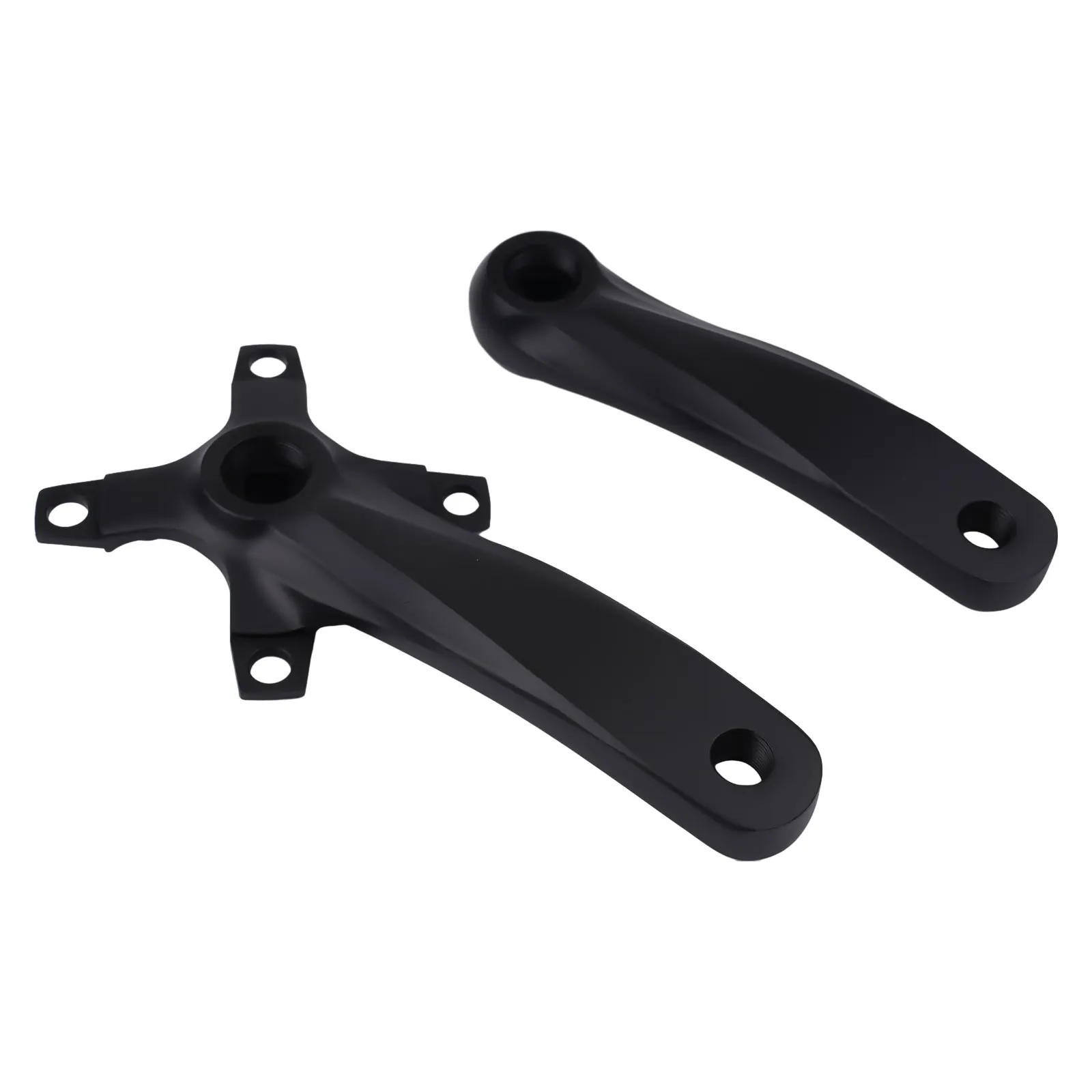 

New Material Crank Leg Bicycle Crank Set 1set 23*10*8cm Aluminum Alloy Black Speed:7-12S BCD104mm Length 152mm