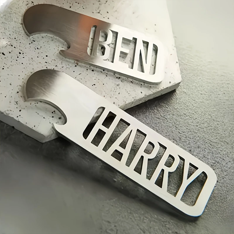 Personalized Custom Beer Bottle Opener The Perfect Match For Kitchen & Restaurant Simple & Efficient Fathers Day Customize Gifts