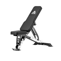 Adjustable Stool Multifunctional Dumbbell Stool Adjustable Sit-Up Assist Abs Board Gym Bench Press Fitness Chair