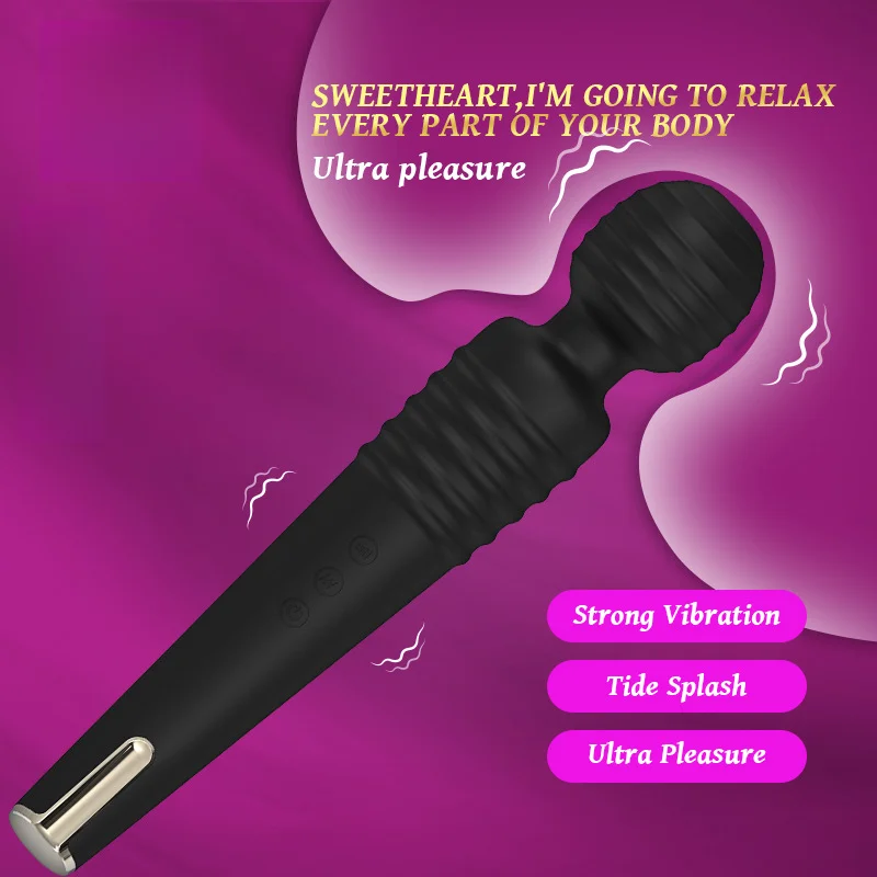 

Powerful Av Vibrator Magic Vagina Wand Clitoris Stimulator Vibrators Adult Sex Toys For Women G Spot For Masturbator Usb Dildo