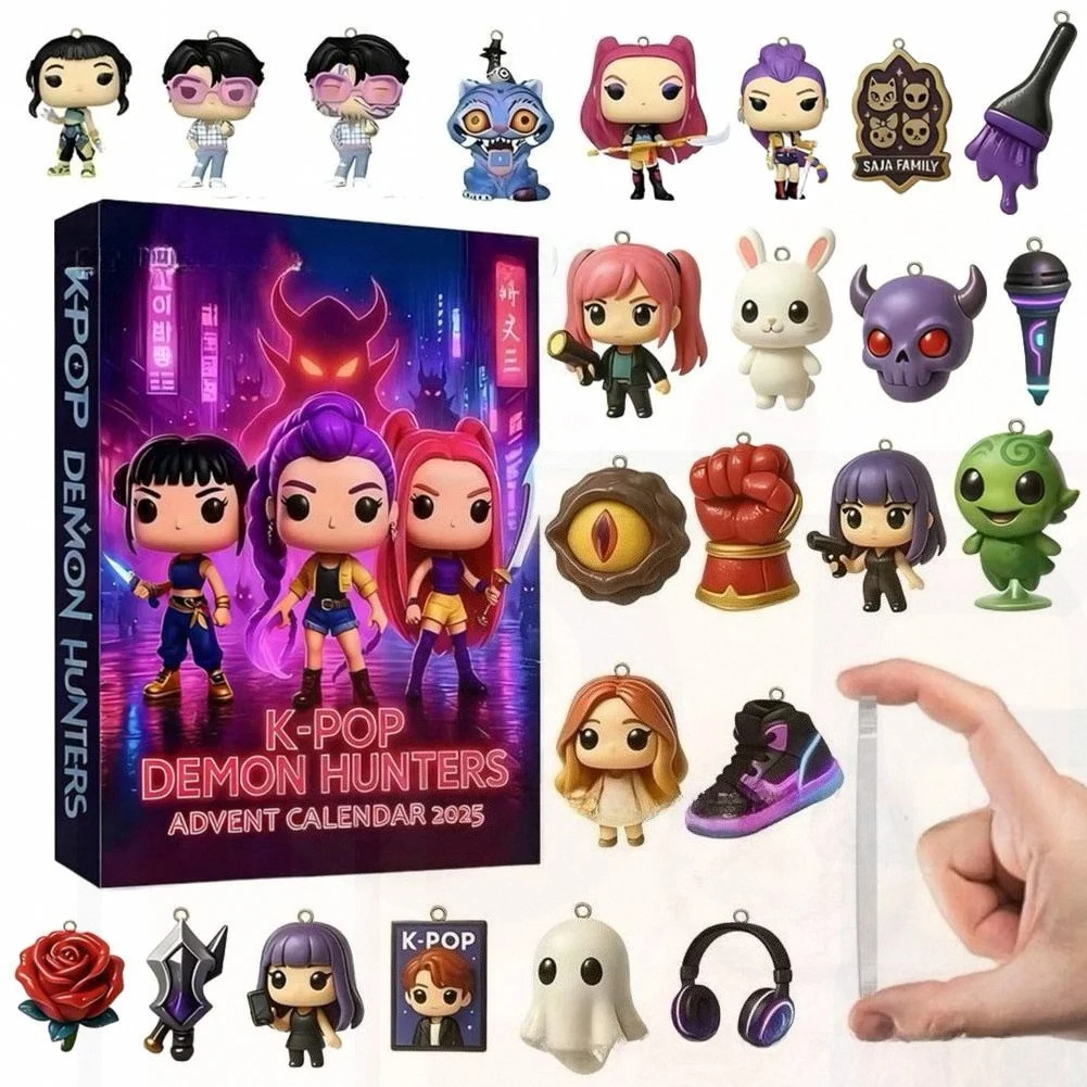 Kpop شيطان هنتر عيد ميلاد مفتاح سلسلة المشجعين حقيبة كيرينغ شيطان هنتركس Kpop المفاتيح هدايا لضيوف الحفلات Kpop ووريورز المفاتيح