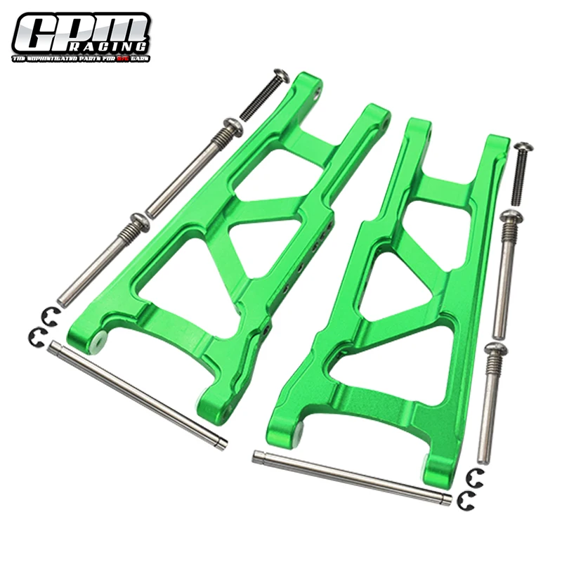 Brazo inferior delantero/trasero de aluminio GPM para TRAXXAS Slash XO-01 Stampede Hoss Rustler