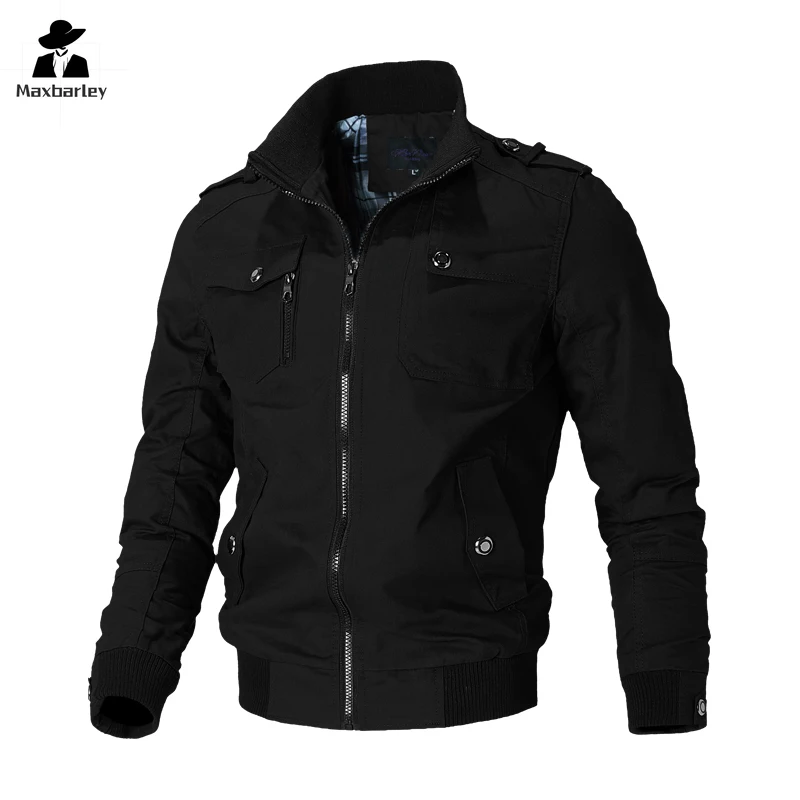 Chaqueta Cargo de algodón a prueba de viento para hombre, abrigo de caza de campo, senderismo Natural, Retro, Concha suave, ropa de otoño