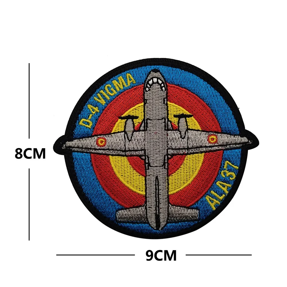 LIBERWOOD parche bordado con bandera de España, parches tácticos militares, insignia de gancho y bucle de Calavera, pegatinas, ropa, mochila,