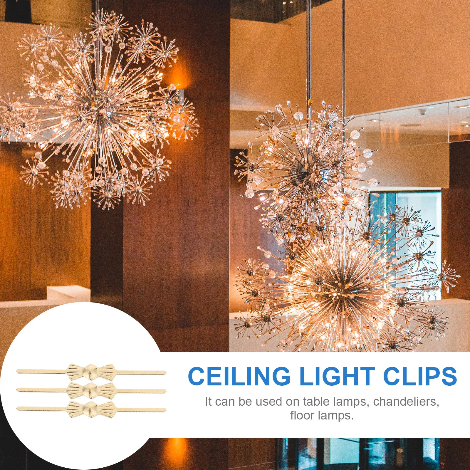 クリスタル製シャンデリア、蝶のモチーフのバックル、透明な装飾 - Decor Lighting Fixtures のレビューと価格