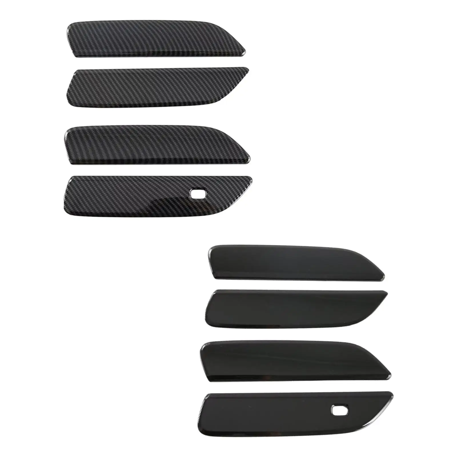 

4x Car Door Handle Bowl Covers Protection Cover Easy to Install Professional