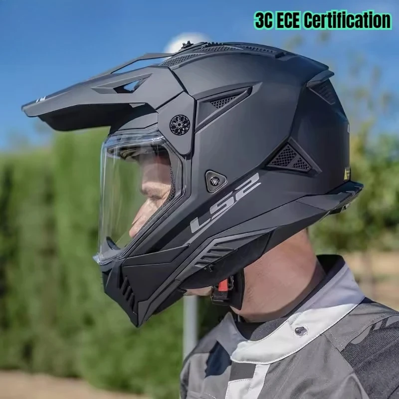 

Мотошлем MX702 с двойным визором, полнолицевой, сертификация 3C ECE, для мотоциклов и скутеров, Casco Moto Scooter AA