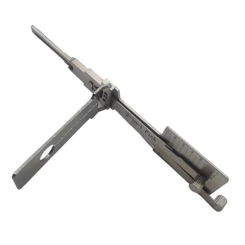 Original LISHI HU64 (8910) V.4 EXT 2-in-1 Lock Pick Decoder and Car Door Open Ignition Locksmith Auto-Picking Tool Side Milling