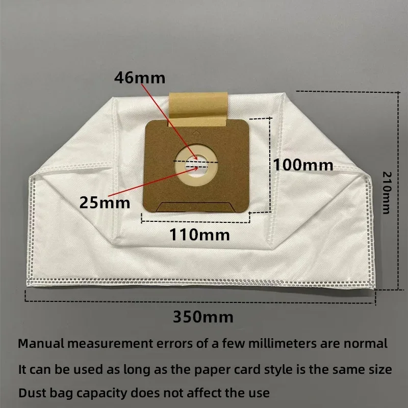 Suitable for Karcher VC2 Vacuum Cleaner Dust Bag Accessories Filter Bag Garbage Bag Wool Mixed Woven Non-woven Dust Bag