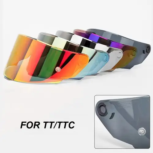 For KYT TT Course Motorcycle Helmet Full Face Helmet Visor Shield Lens Motorcycle Accessories Windshield TTC VESC-8 Capacete - Image 5