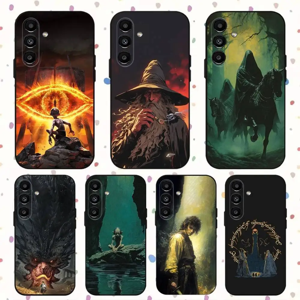 

L-Lord of the R-Rings Gollum Phone Case For Samsung S24,S21,S22,S23,S30,Ultra,S20,Plus,Fe,Lite,Note,10,9,5G Black Soft Cover