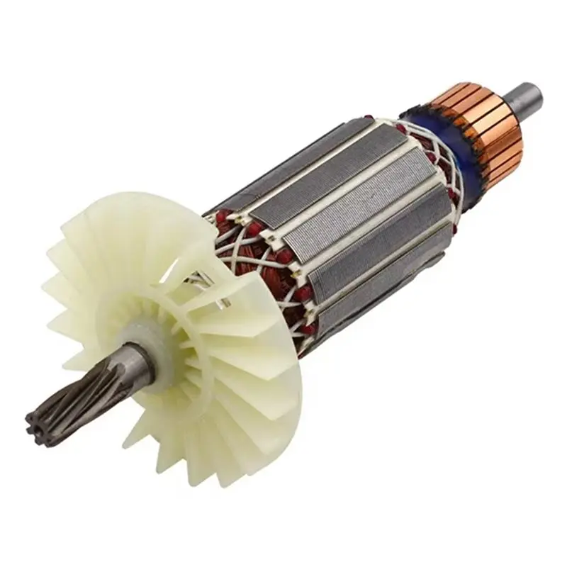 B97A-Armature Rotor Anchor Replacement(220-240V) For GBH 2-26 2-26DRE GBH2-26 DFR Rotary Hammer Electric 7 Teeth