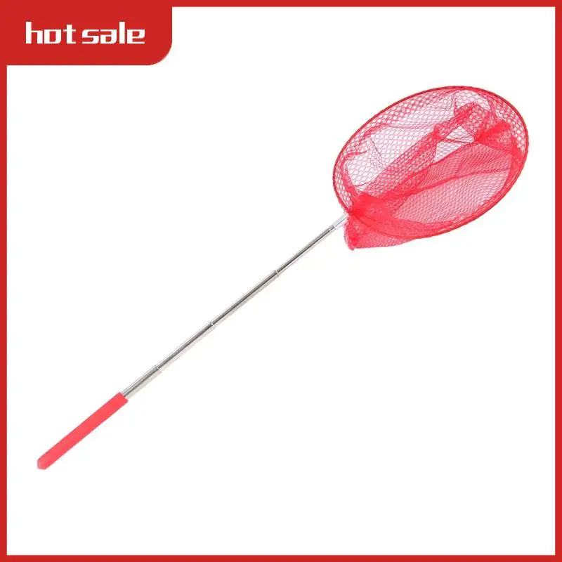 

AC22-Outdoor Catching Catching Butterfly Net Fishing Net Bag Stainless Steel Telescopic Fishing Net Tool Outdoor Telescopic Port
