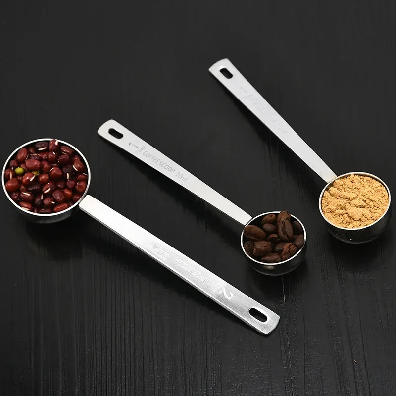 Stainless Steel Measuring Spoon Grams 15/30ML Measuring Spoons for Baking and Multi-purpose Gram Dosing Spoon