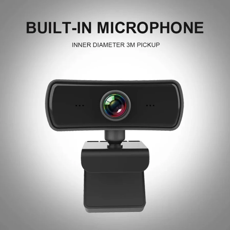 كاميرا ويب 2K Full HD 1080P كاميرا ويب ضبط تلقائي للصورة مع ميكروفون USB كاميرا ويب للكمبيوتر الشخصي ماك كمبيوتر محمول سطح المكتب كاميرا ويب يوتيوب