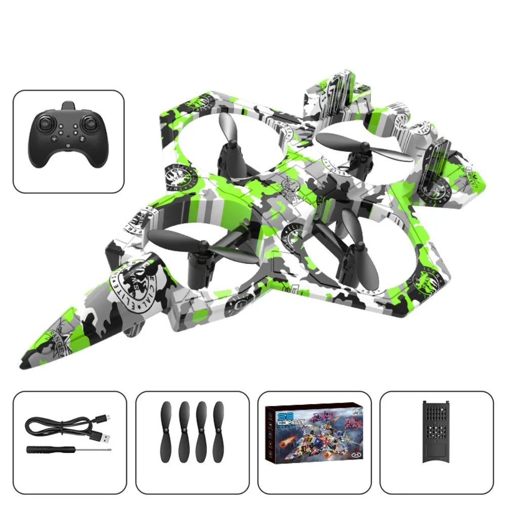 

EPP Foam Remote Control Foam Fighter RC Drones Rechargeable Four Motor Helicopter Toy Durable Portable RC Hobby Jet Plane