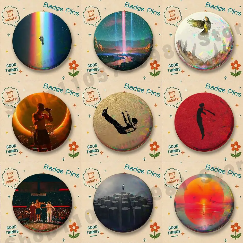 2026 I-Imagine D-Dragons Band LOOM Badges Cartoon Character Pins Brooch for Bag Shoes Decoration Jewelry Gifts - view 2