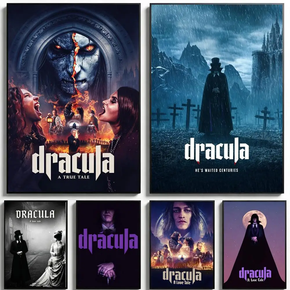 book Dracula A Love Tale Poster Poster HD Printing Boho Aesthetic Style Wall Art Home Decor For Living Room Bedroom Gift