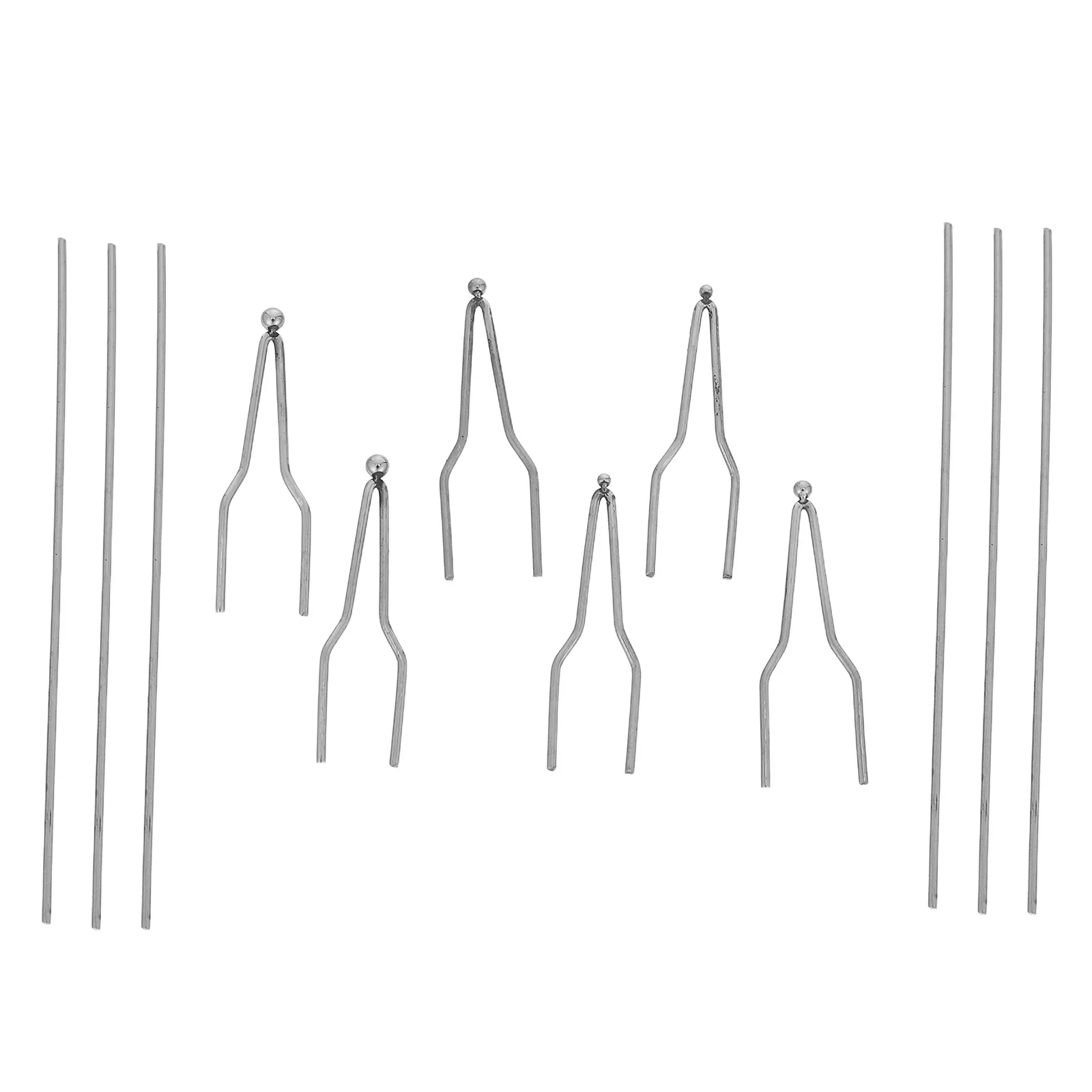 Pyrography Wire Nib Tips 6Pcs High Impedance Wood Burning Pen Nibs for Temperature Control DIY Crafts