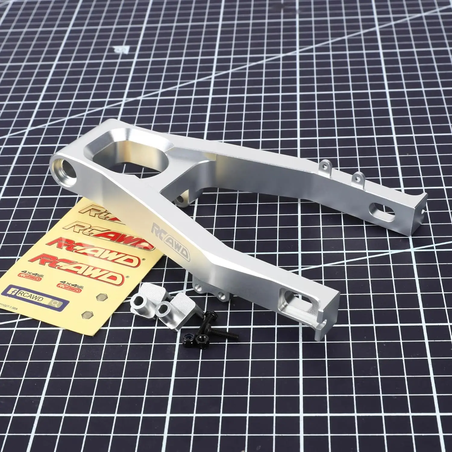 RCAWD aluminiowe ramię wahadłowe do 1/4 Losi Promoto MX motocykl RC ulepszenia części # LOS364000