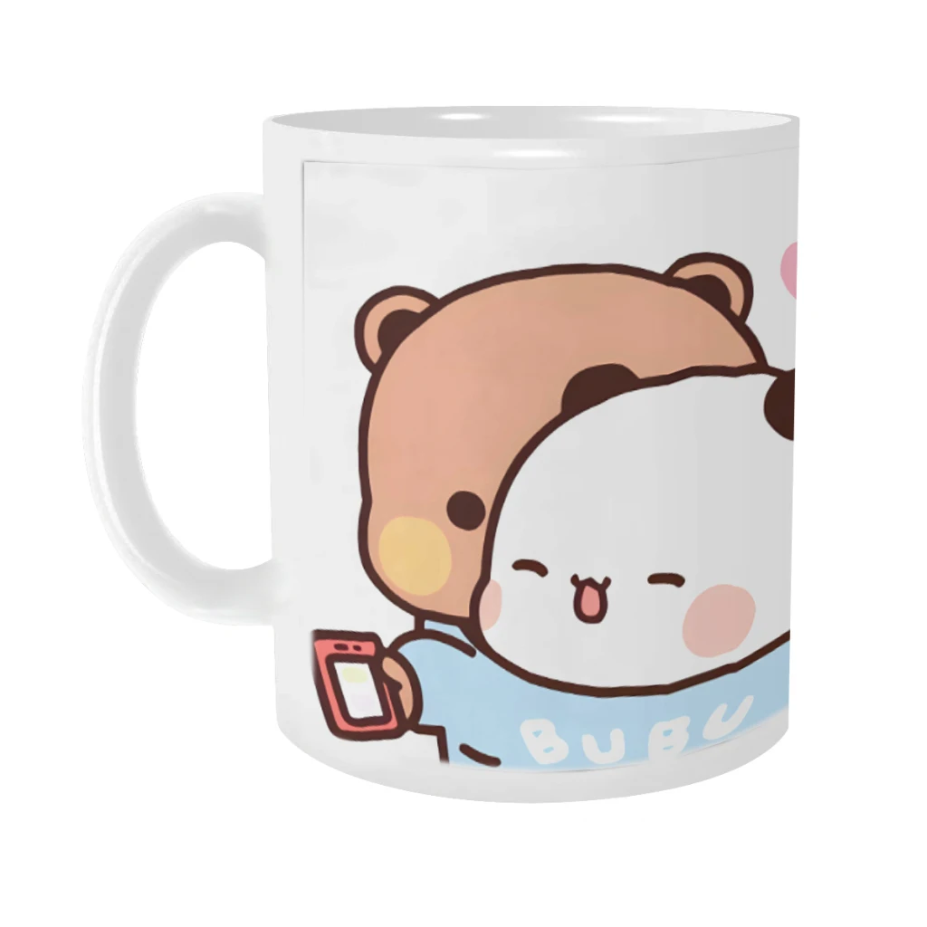 

Bubu Dudu Panda Ceramics Coffee Mug Cute Gamer Birthday Gift Back To School Mug