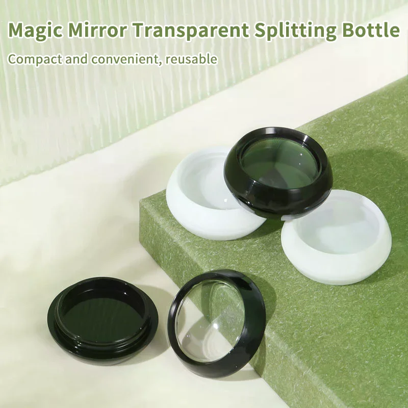 10개 리필 가능한 화장품 빈 병 네일 글리터 네일 장식 상자 아이섀도우 립 컨테이너 박스