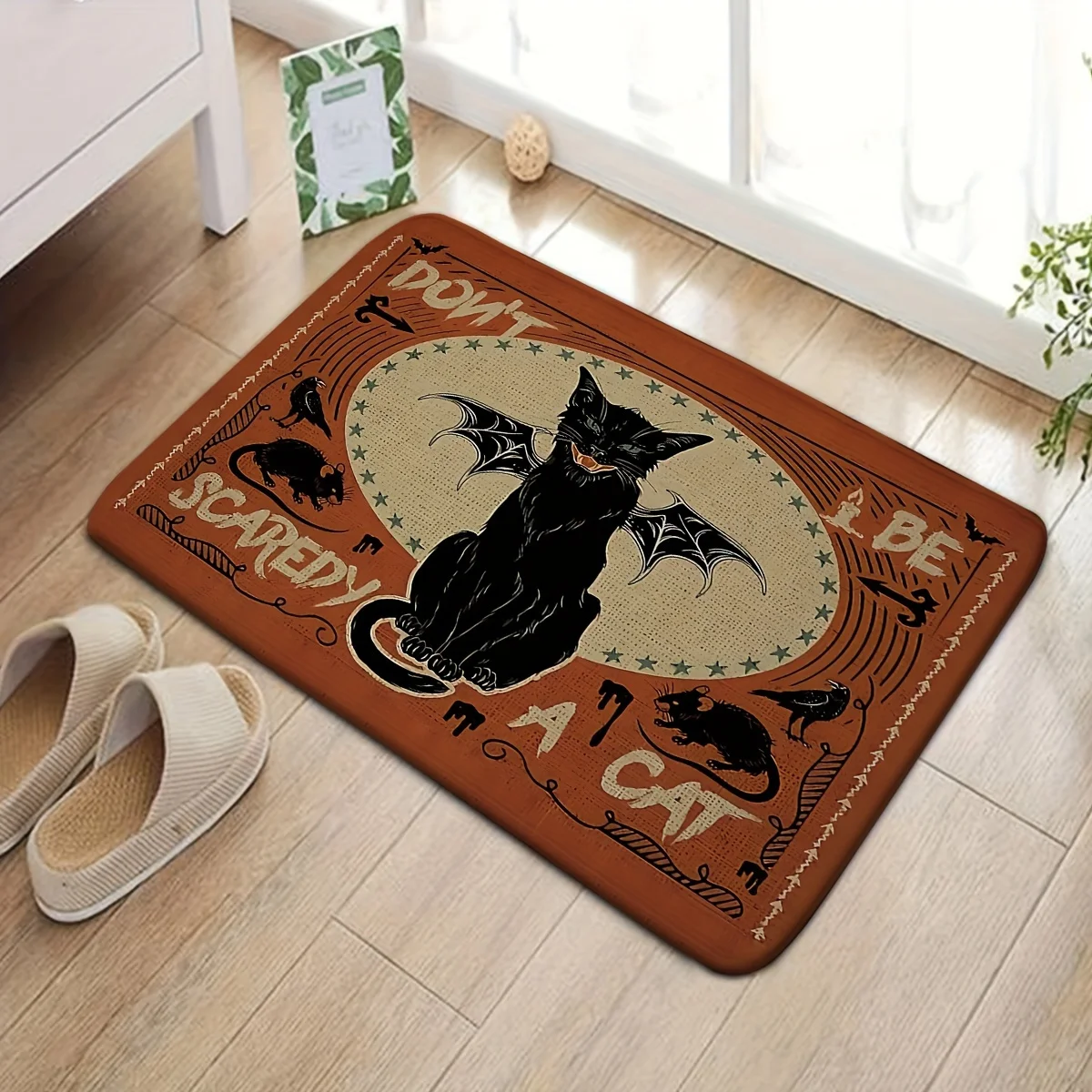 Halloween Cat & Bat…