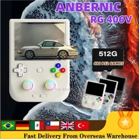 ANBERNIC RG406V videojuegos Retro 4 ""IPS pantalla multitáctil Android 13 consola de juegos portátil iluminación RGB RG 406V PSP PS2