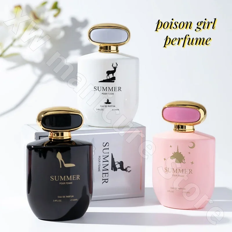 

Poison Girl Perfume Long-lasting Eau De Toilette Oriental Floral Fragrance Confident Charm Fresh Natural Odor Remover 100ml