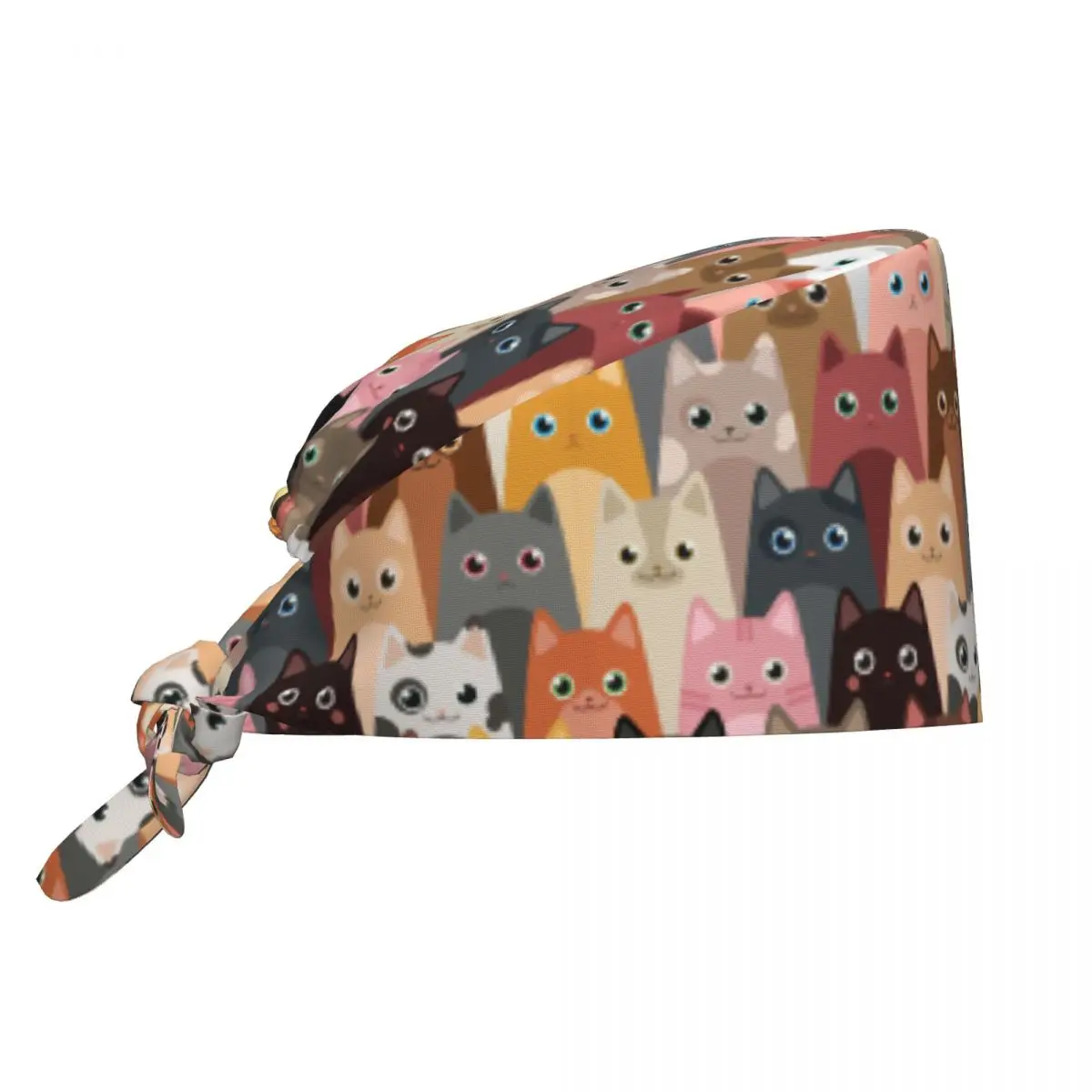 

Модная рабочая шляпа с героями мультфильмов, милые кошки, повседневная стирка, шляпа, сумка, кепка Articulos