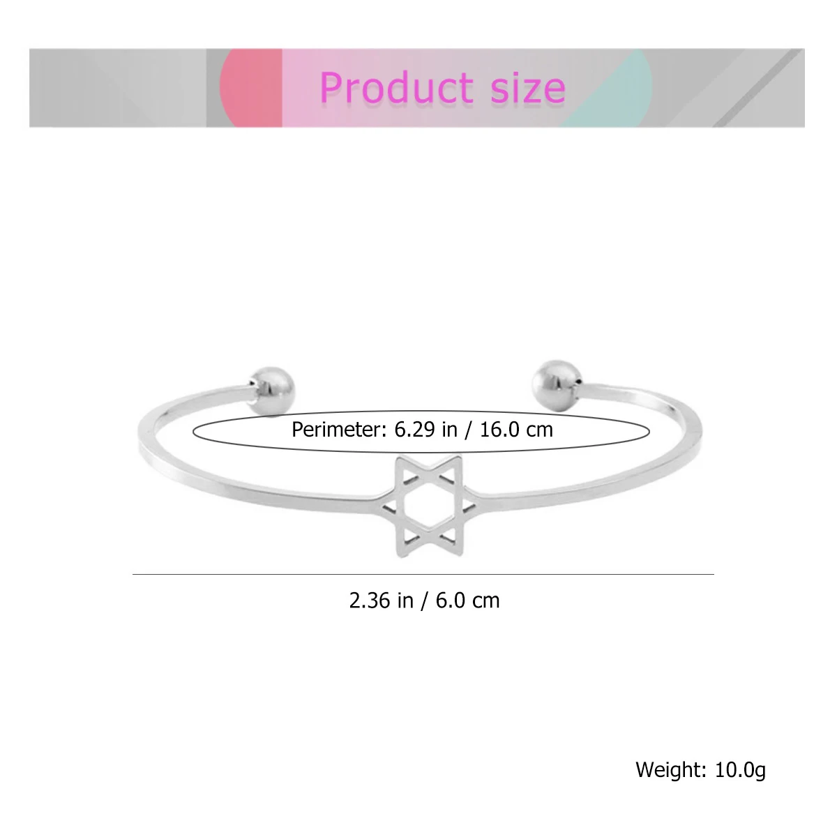 

Five Pointed Chain Elegant Women Star Hand Jewelry Gift Charm Hand Women Star Bracelet Jewelry Bracelet