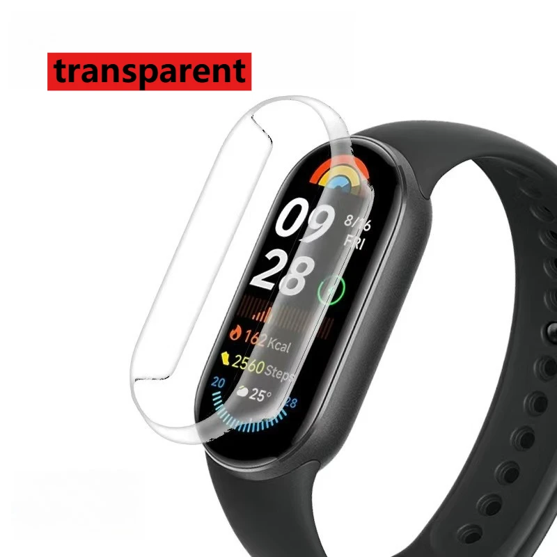 

Hollow PC Frame Bumper Case For Xiaomi Mi Band 9 Pro / 8, Shockproof Protective Cover