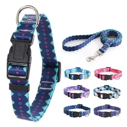 Dog Collar Pet Leash Pet Collar for Small Medium Large Dog Walking Collars Bohemia Puppy Cat Collar Pet Supplies Pitbull Pug