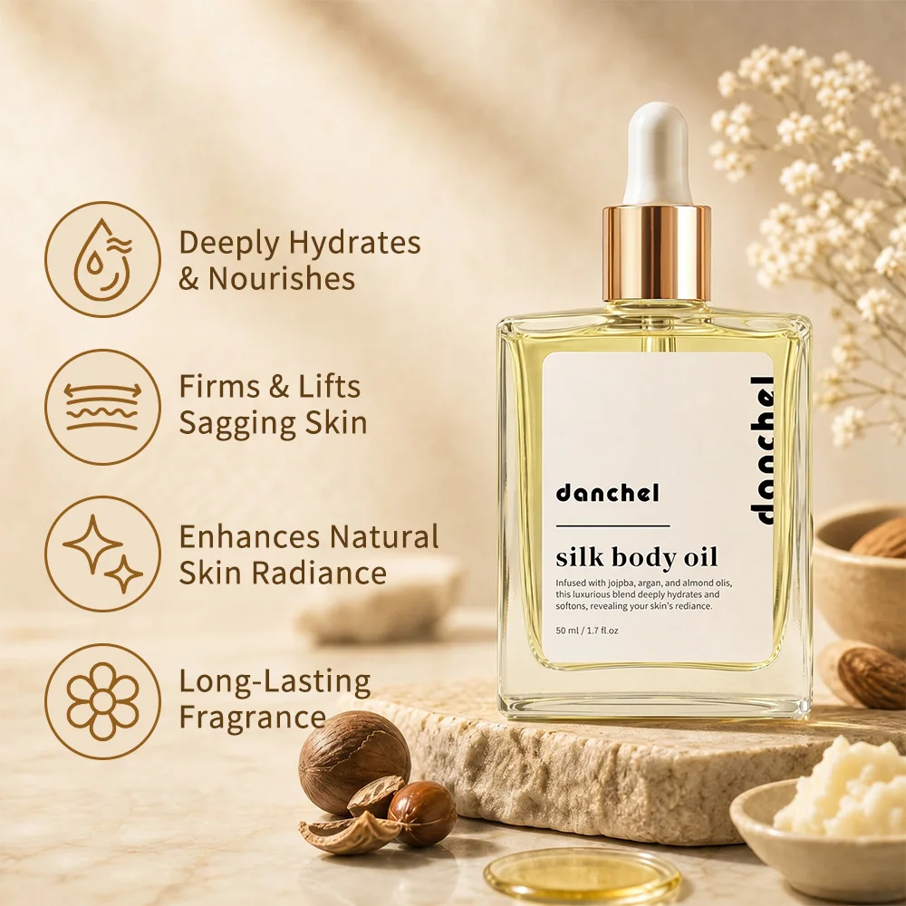 Velvet Body Oil Silky Lightweight Formula Deep Hydrating Create Satin Glow Skin Non Stuffy For Summer And Winter Use