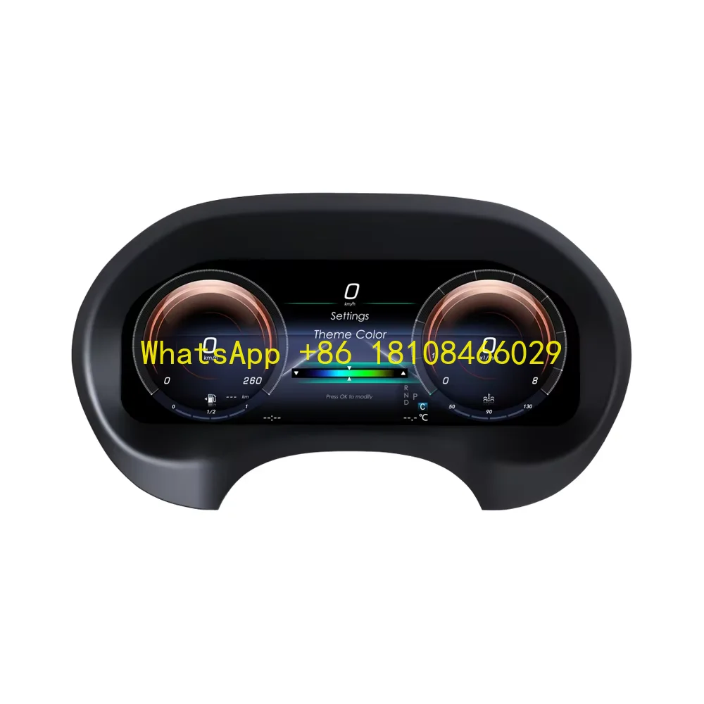 

WEIJUNPRO 12.3 Inch Car for Auto Meter Speedometer Panel Digital Dashboard Instrument Cluster for Benz Vito 2016-2023 Digital