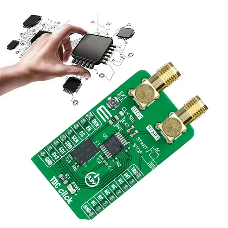 A53M-TDC Click Time-To-Digital Converter TDC7200 Expansion Board By MIKROE-4770 For Mikroe