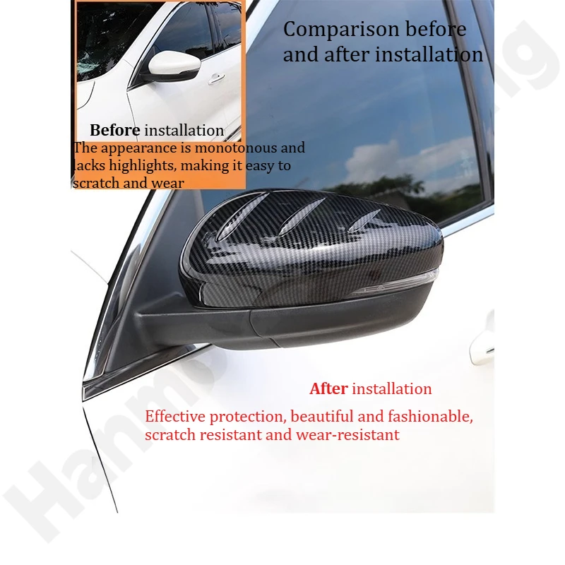 

for Ford Escape/Kuga 2020-2025 Rear view mirror cover protective cover/reverse mirror shell anti scratch accessory