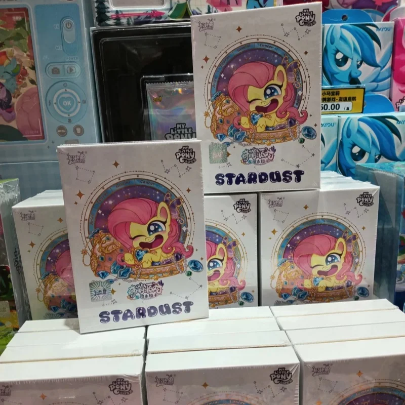 Kayou My Little Pony Card Friendship Forever Star Pack, tarjeta coleccionable de princesa dorada, juguetes para regalos, artículos Acg, regalo de cumpleaños