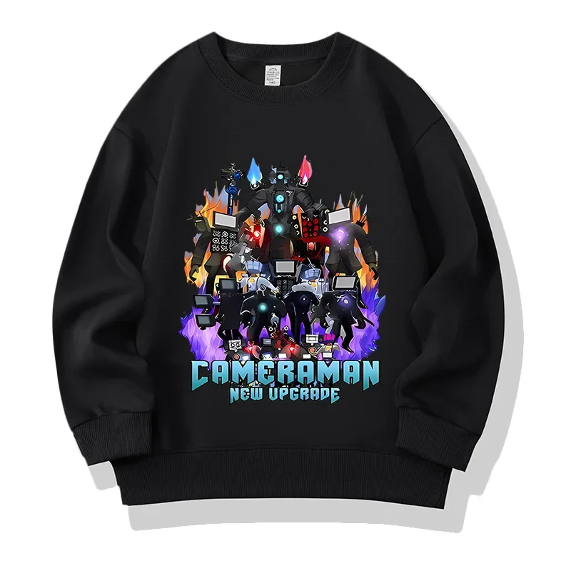 هودي مصور رسومات للأطفال ، توبات بأكمام طويلة ، بلوزات فضفاضة للأطفال ، ملابس خارجية للأطفال ، تيتان مرحاض ، توبات رياضية ، أولاد ، بنات