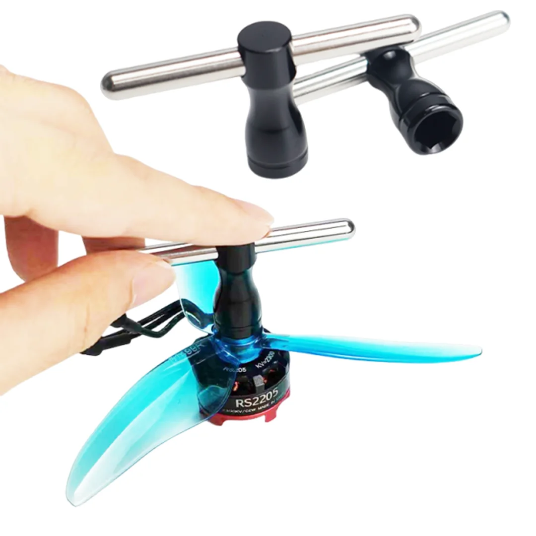 Quick Release Tool M5 Screw Wrench Portable Propeller High Quality Alloy T-Socket for RC Drone FPV Brushless Motor 2205/2207