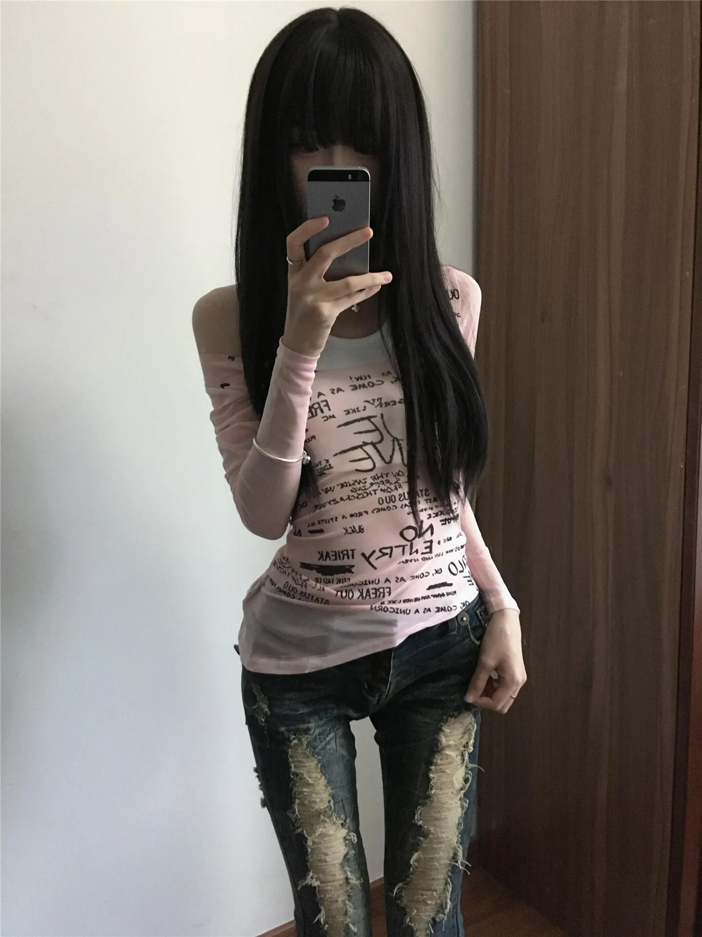Retro American Low Waist Bell Bottom Jeans Women's Slimming Design Summer Cotton Denim Pants Tear Hole Dance Ready Medium Str...