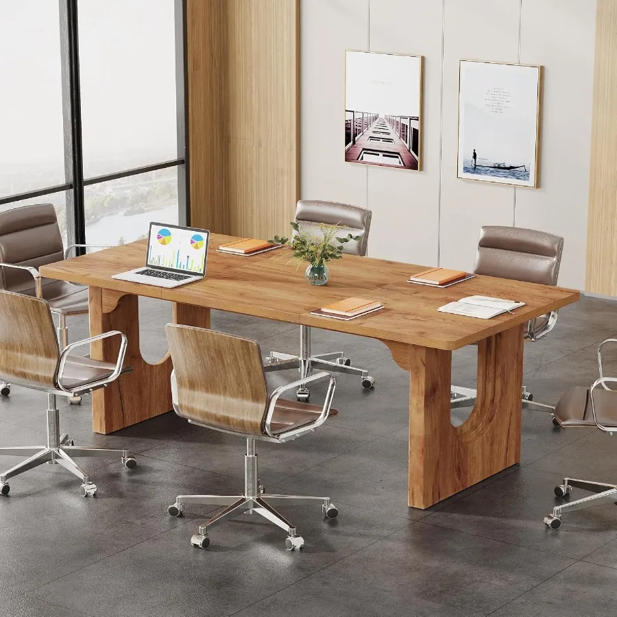 Modern Executive Desk 70.9 Large Office Computer Desk for Home Office and Conference Room Simple Workstation Business Furniture