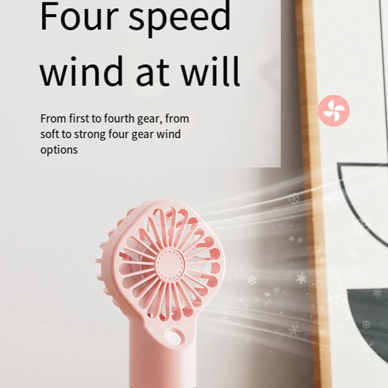 Ventilador portátil portátil de água, ventilador de névoa para dormitório estudantil, mini ventilador, suprimentos de verão, ferramenta de resfriamento ao ar livre